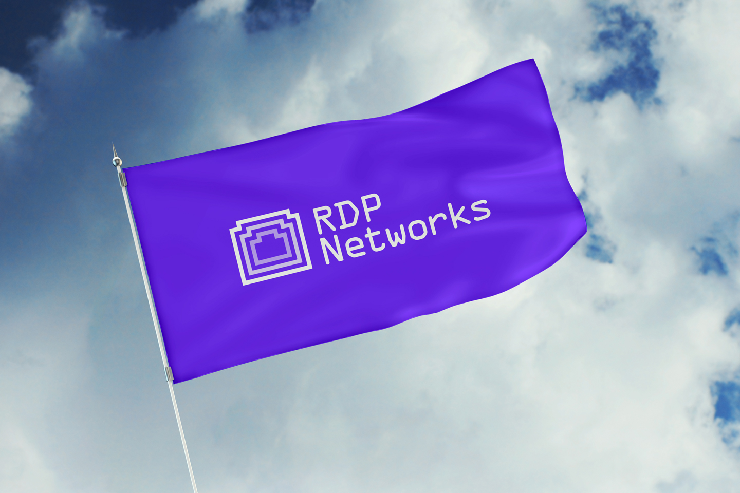 Концепция бренда и логотипа RDP Networks