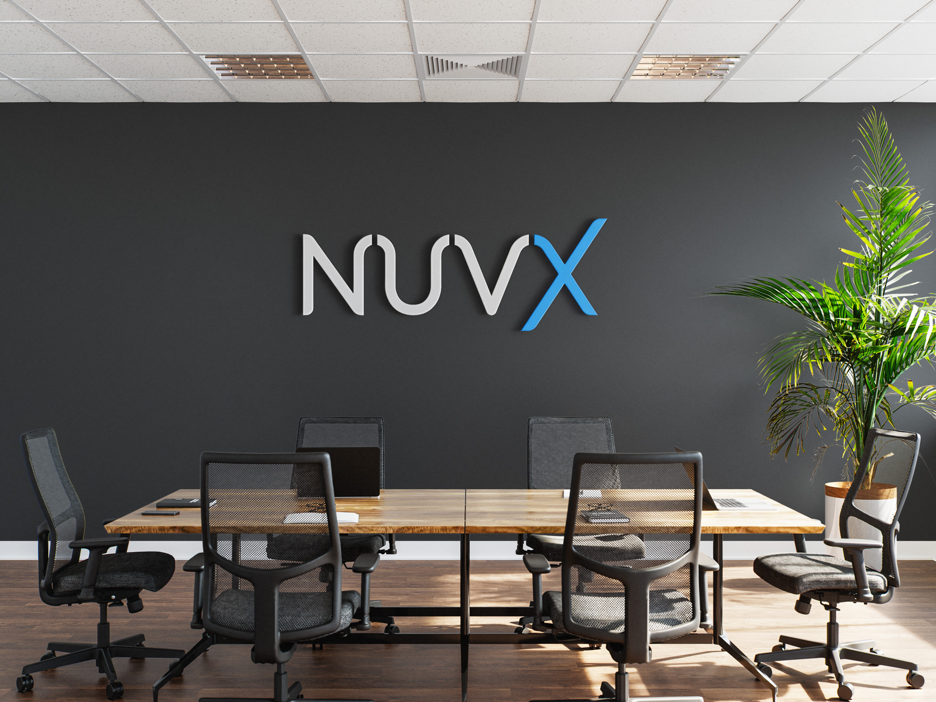 Логотип NUVX