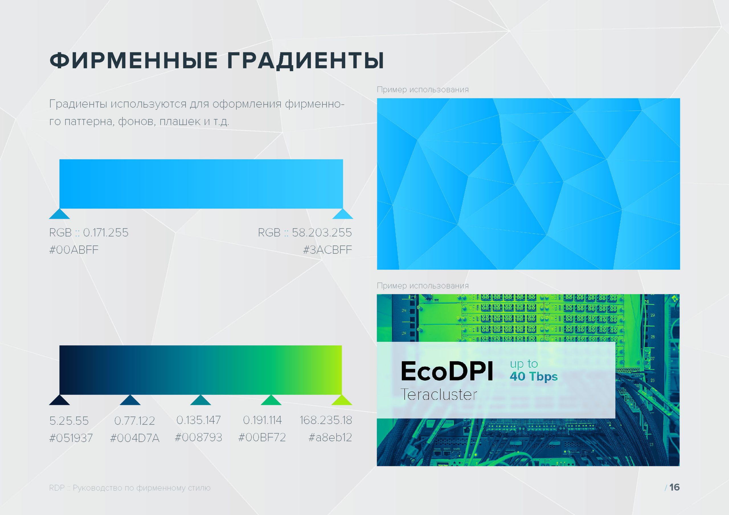 Руководство по фирменному стилю RDP